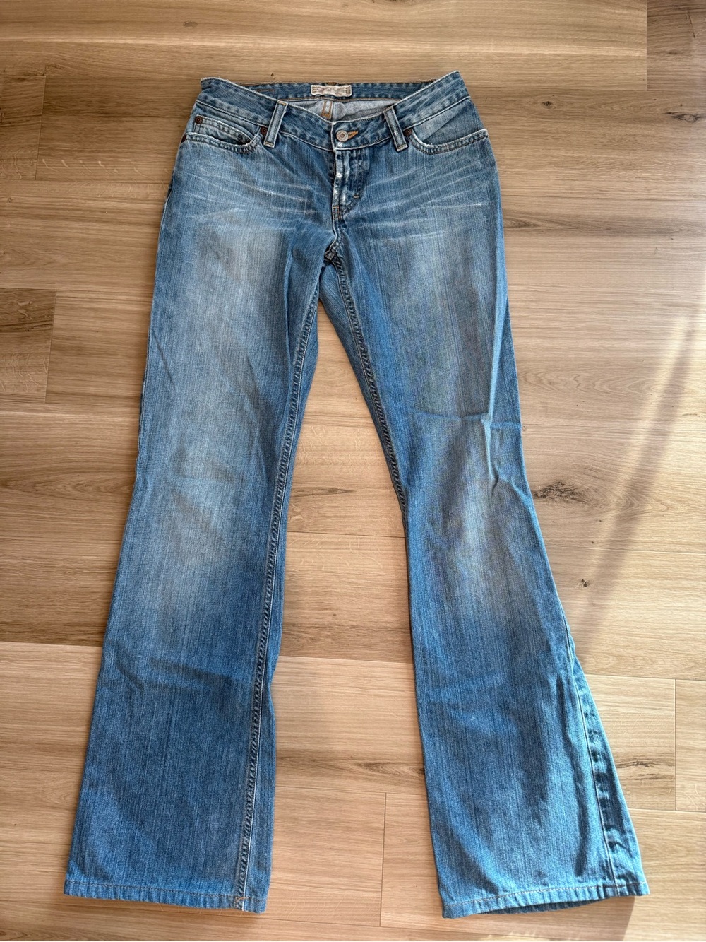 BKE Women's Light Blue Boot Cut Jeans